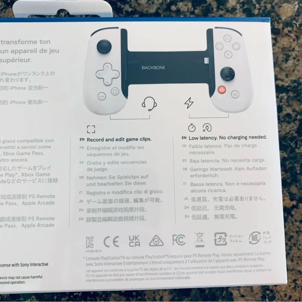 NWT PlayStation Backbone One Edition (Lightning) iPhone Mobile Gaming Controller